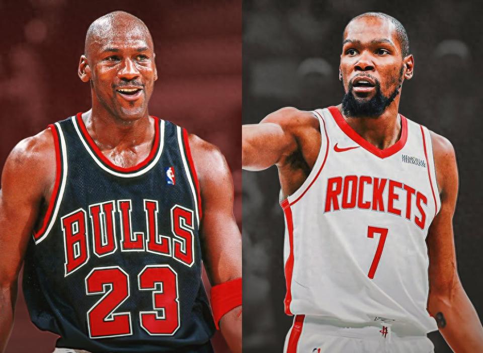 杜兰特：我得分接近乔丹的原因是他曾两次退役，否则他也能达到四万分