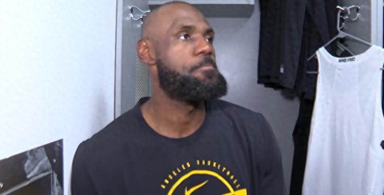 詹姆斯：东契奇与里夫斯的伤情令我深受打击 本届新秀表现相当出色