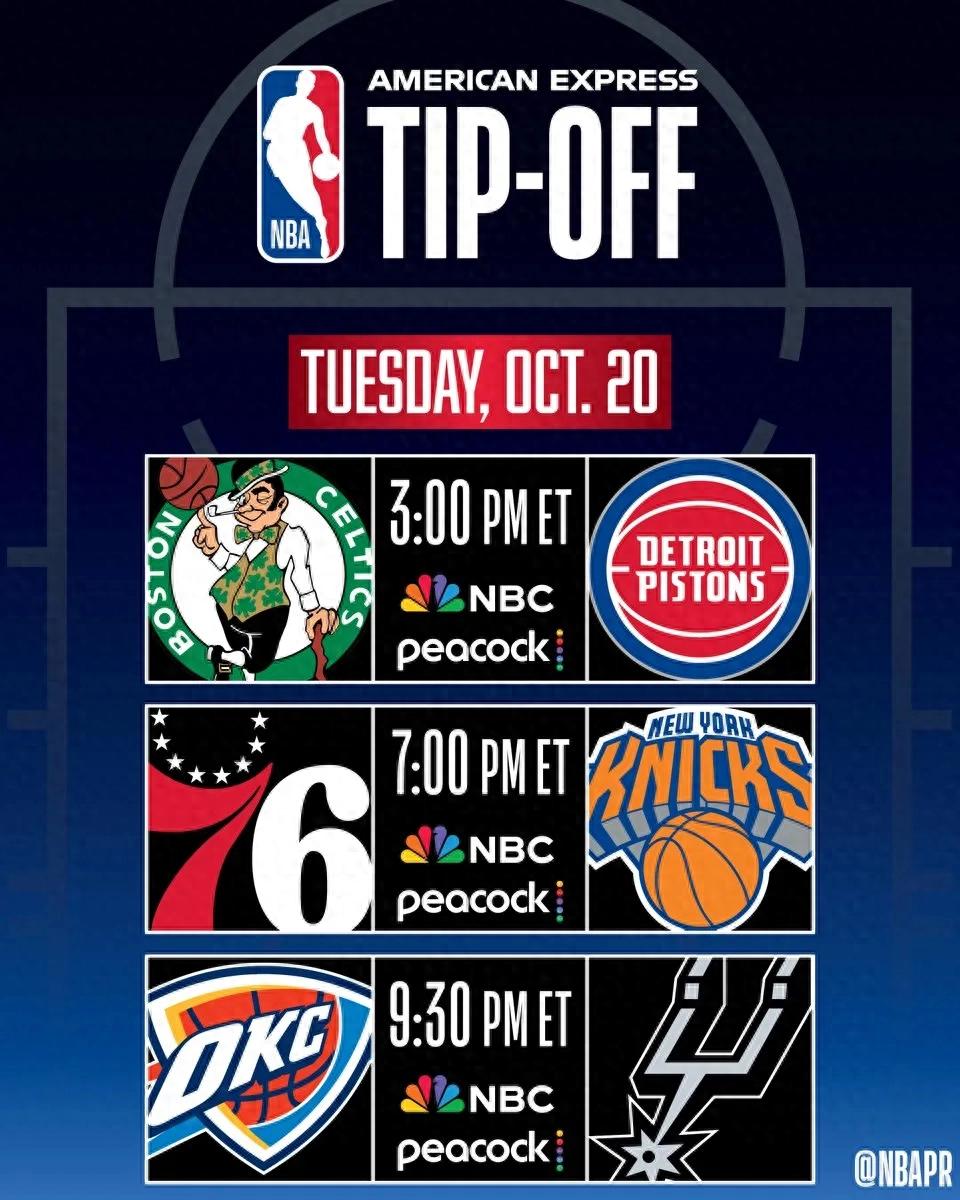 确认了!NBA东部决赛的预演来了!詹姆斯加盟新东家首秀就迎战卫冕冠军