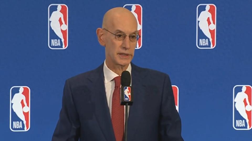 萧华阐明惩罚快船的原因!针对湖人出售事宜作出回应 同时讨论NBA扩张计划