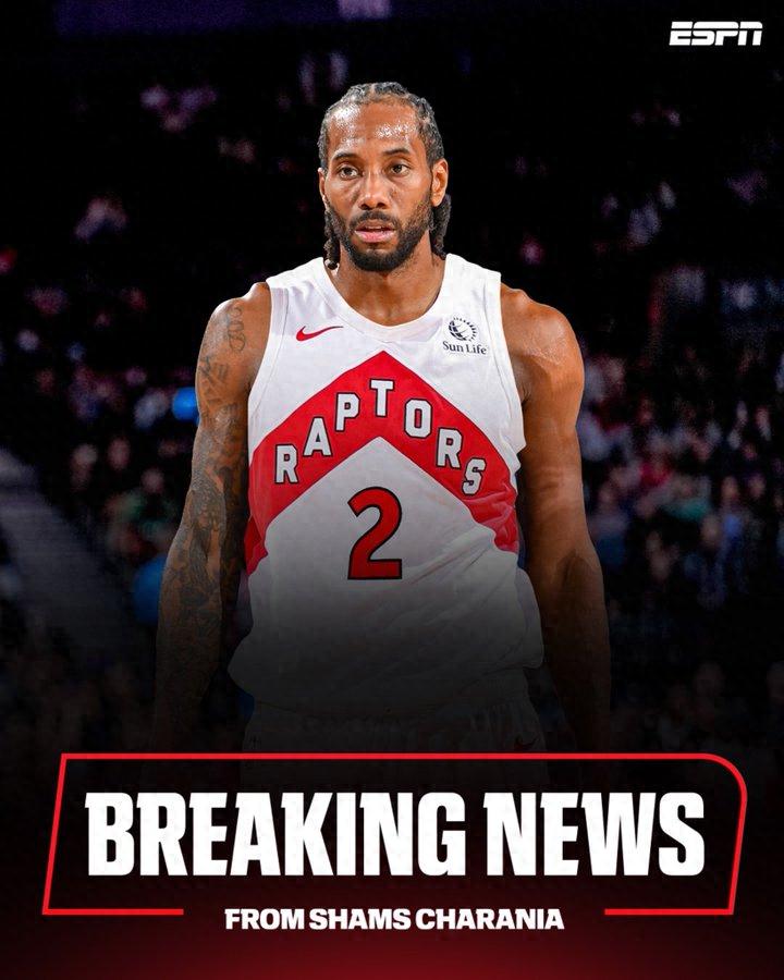 NBA交易与签约首日综述:莱昂纳德一换七重返猛龙 火箭一年合约签下博格丹