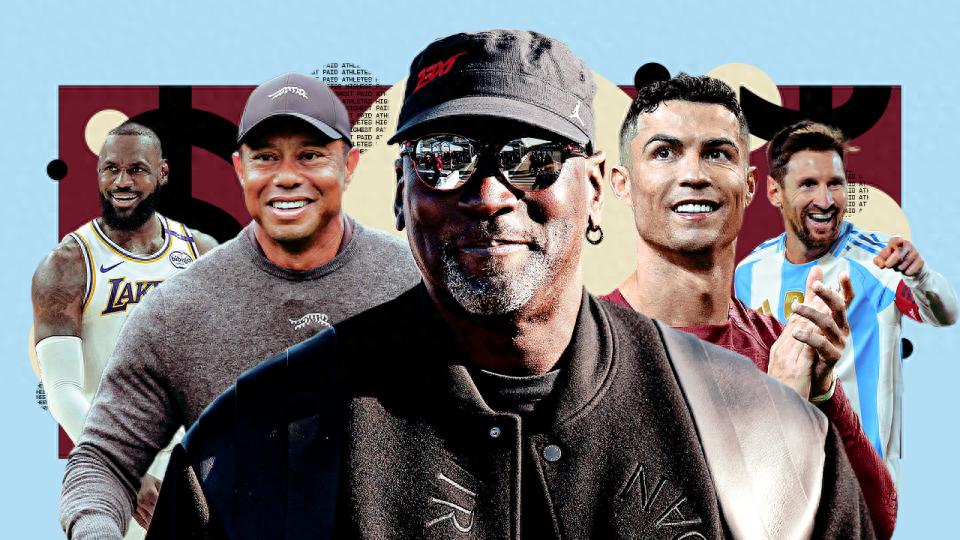 退役后依然位居榜首!乔丹预计年收入达2.75亿美元,职业生涯总收入经通胀调整后为45亿美元,位列第一