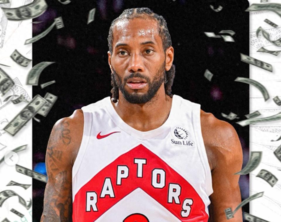 猛龙以2年1.15亿美金续约莱昂纳德!ESPN给出B-评分:健康隐患成最大悬念