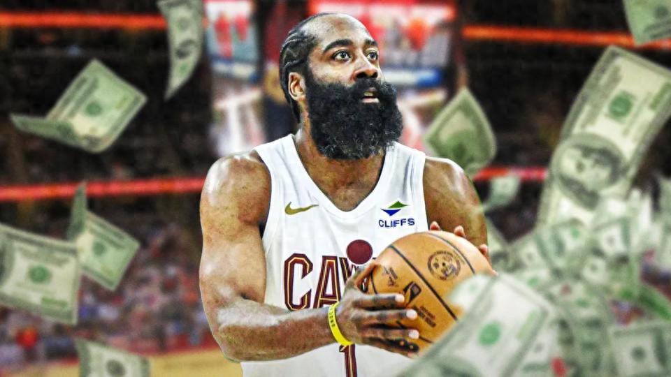 骑士以3年9700万美元续约哈登,ESPN给出B级评价,指出球员选项未来或成隐患。
