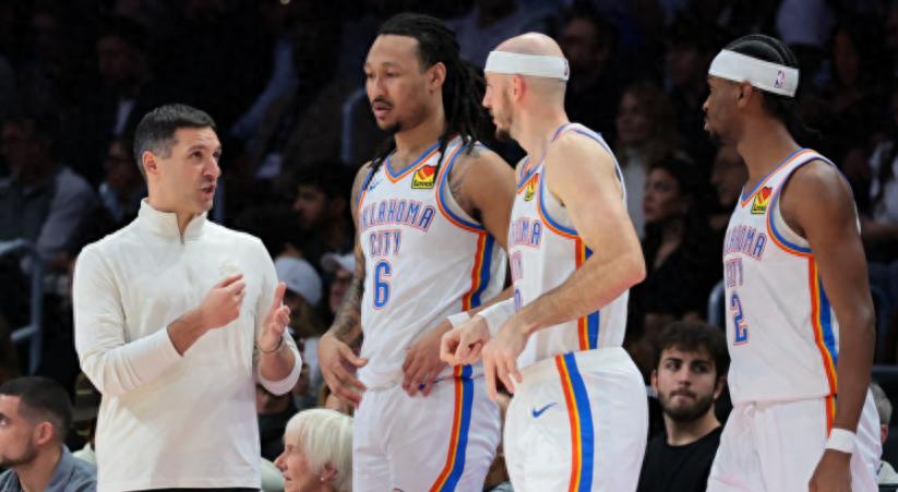 雷霆可能面临重罚!NBA调查10名球员缺席马刺比赛 骑士本赛季曾因类似情况被罚35万美元