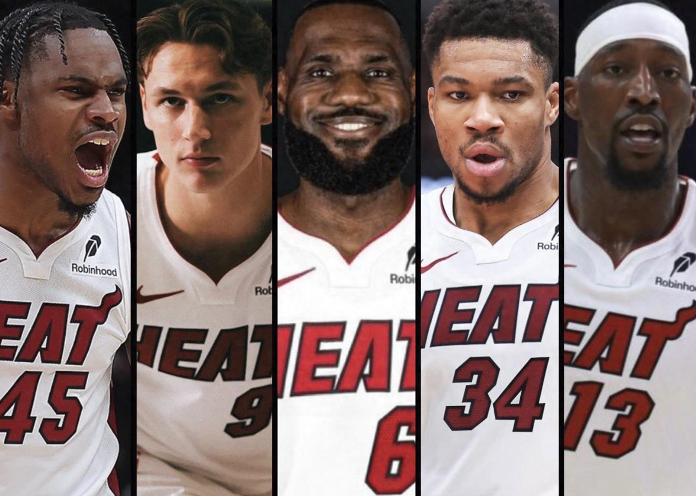 热火可能组建詹姆斯、字母哥与阿德巴约的超级组合,这会让NBA东部的竞争格局发生根本性转变。