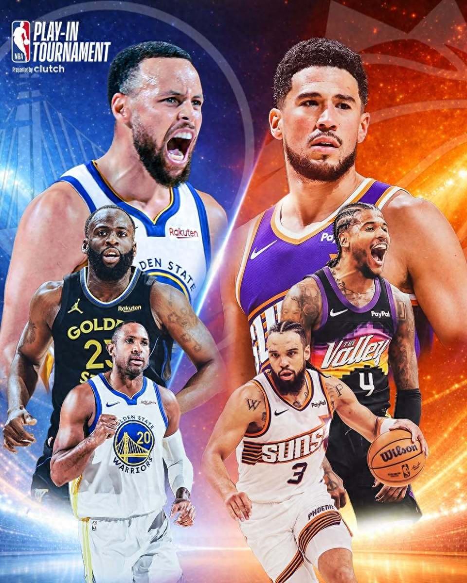 NBA官方网站对附加赛进行预测：勇士将晋级并在首轮迎战雷霆，黄蜂则锁定东部最后一张季后赛门票
