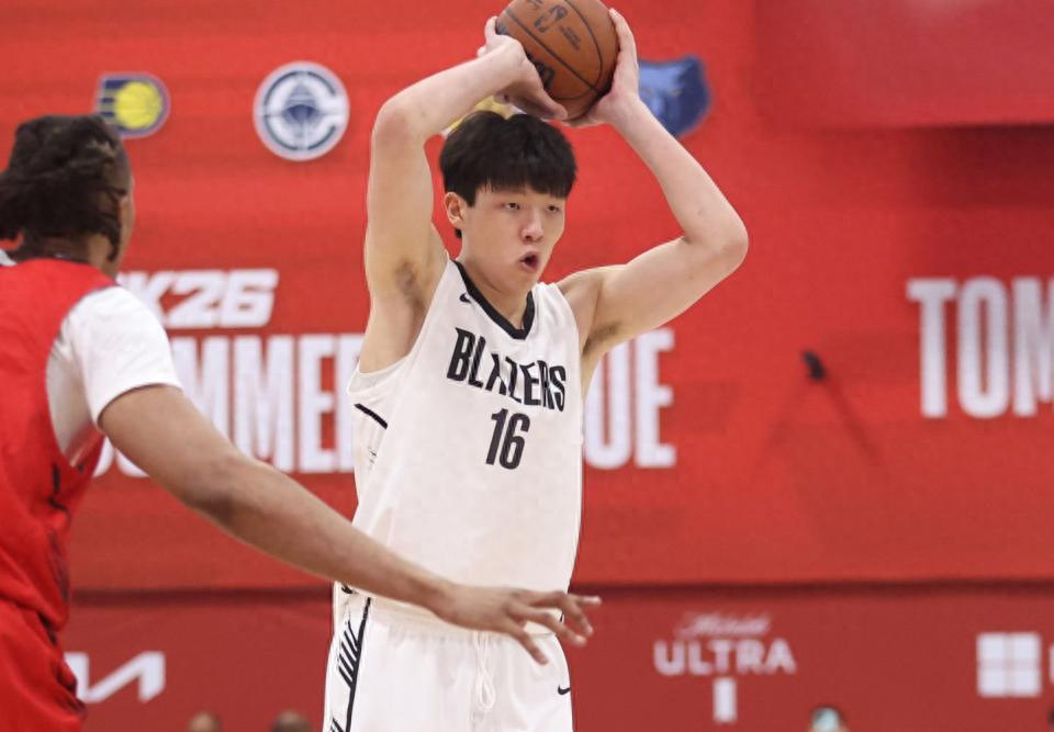 开拓者发布夏季联赛阵容!杨瀚森身穿16号球衣入选,预计仅参加一至两场比赛