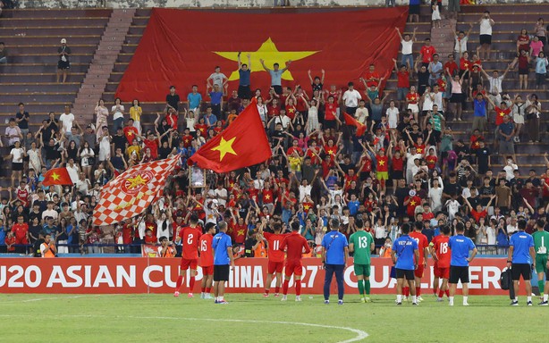 越南U20及在亚洲锦标赛预选赛失利后的心情