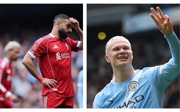 萨拉赫与哈兰德截然不同的两种状态