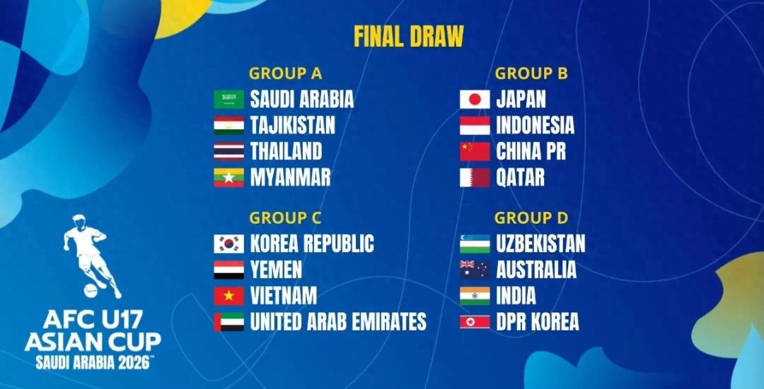 再次相遇于双杀之后！U17亚洲杯国少队将再度迎战印尼，对手可能会召入更多归化球员