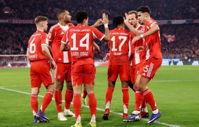 路易斯·迪亚兹完成惊艳帽子戏法，拜仁狂胜TSG霍芬海姆