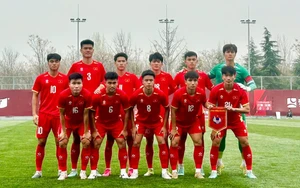 越南U23队与泰国队的质量检验