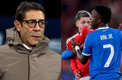 本菲卡主席公开为被维尼修斯指控种族歧视的球员辩护