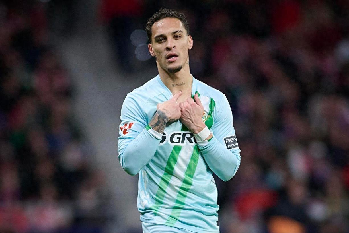 1-0!安东尼精彩世界波制胜,本赛季贡献10球8助,贝蒂斯成功复仇马竞