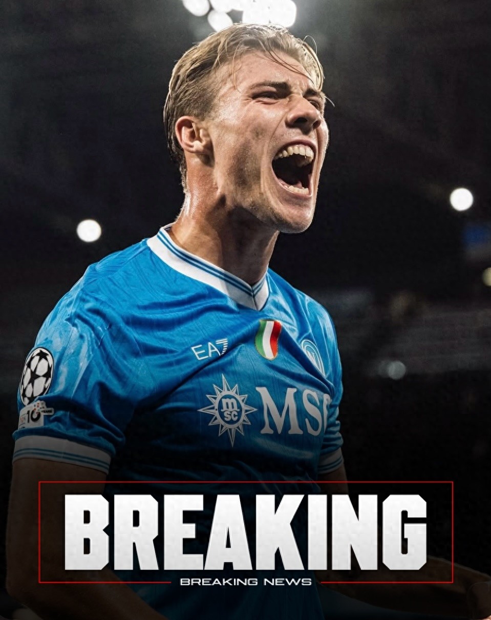 意甲重磅转会！那不勒斯已敲定4400万欧元买断曼联前锋霍伊伦