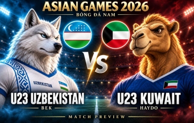 超级计算机预测U23科威特对阵U23乌兹别克斯坦,2026年亚运会:惊人比分
