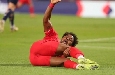 已明确春山在对阵马来西亚大战前的伤势程度