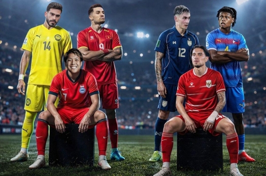 越南国家队在归化球员竞争中落后于东南亚地区