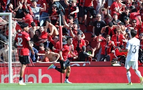 维尼修斯与姆巴佩哑火，皇家马德里败给保级队伍