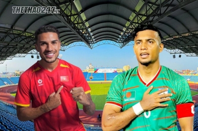 越南国家队在对阵孟加拉国的比赛中，有5名来自CLB俱乐部的球员首发登场。