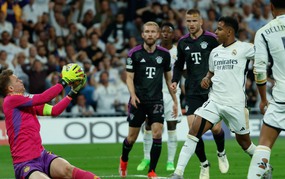 皇家马德里对阵拜仁慕尼黑：将拜仁变为纸老虎