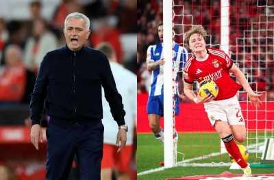 穆里尼奥领红牌愤慨表示：“他们称我为叛徒五十次！”