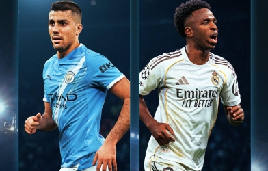 巅峰对决，皇家马德里与曼城狭路相逢