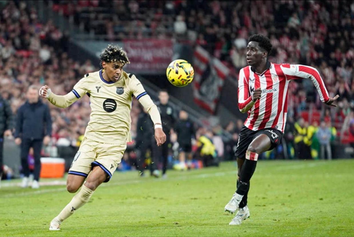 巴萨逆境取胜 佩德里助攻亚马尔锁定胜局 客场1-0击败毕巴领先4分