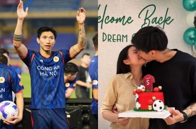 文厚从海美妻子处获得“大奖”，重返越南国家队后
