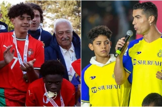 正式消息：罗纳尔多之子与葡萄牙队共同获得第三个荣誉