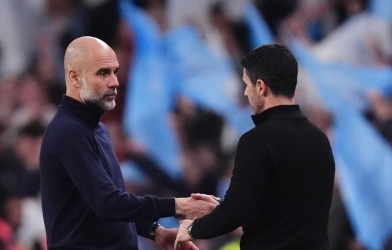 佩普·瓜迪奥拉表示：“我们目前尚未达到阿森纳的水平。”