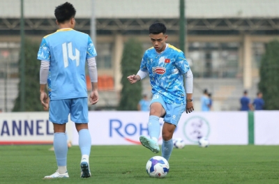 越南U23后卫直言克罗地亚裔球员水平