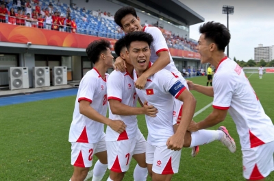 清闲闪耀，U23越南队在2026年亚运会晋级形势明朗