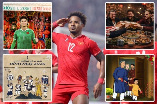 中国媒体惊讶于欧洲俱乐部纷纷向越南送出新年祝福