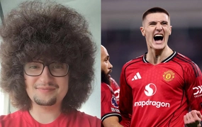 曼联知名球迷的理发之日遥遥无期！