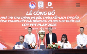 FPT PLAY成为2026年全国U21锦标赛决赛阶段的主赞助商。