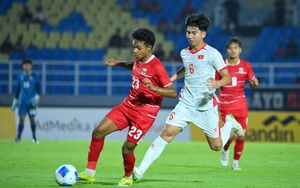 越南U17队准备迎战澳大利亚U17队