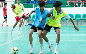 Hồ Văn Ý và Đức Hòa truyền cảm hứng cho thế hệ trẻ futsal Việt Nam