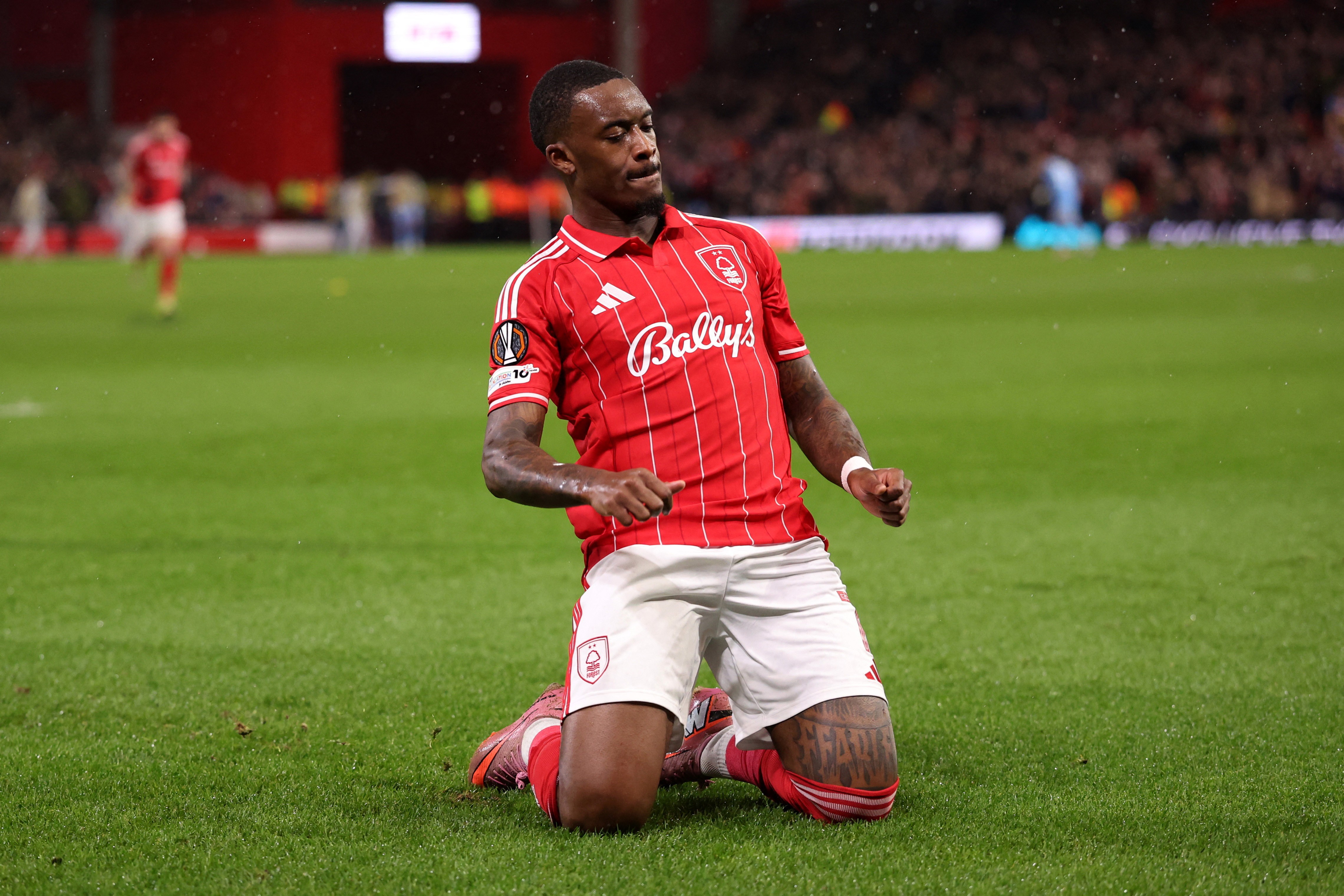 哈德森-奥多伊进球确保诺丁汉森林总比分战胜费内巴切