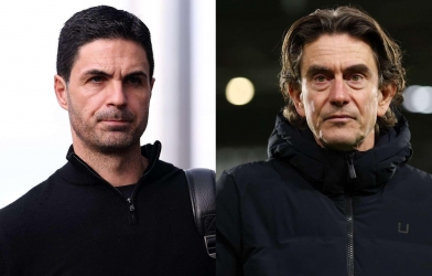 主教练米克尔·阿尔特塔对竞争对手解雇教练一事发表看法