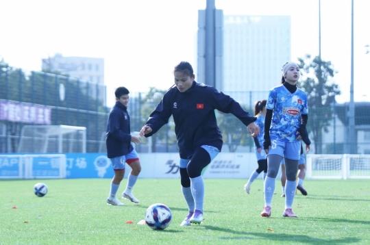 越南女足已做好迎战中国队的准备