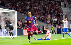 西甲联赛第30轮：冠军奖杯已落入巴萨囊中