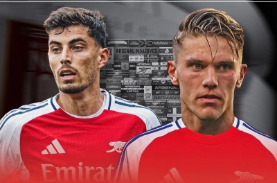 阿森纳在英超冠军争夺战中传来坏消息