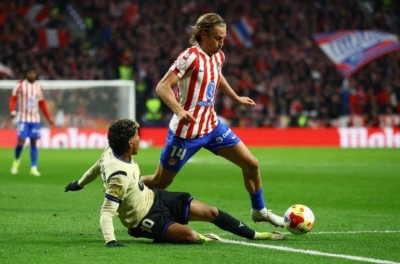 巴萨被马德里竞技以难以置信的比分彻底击溃