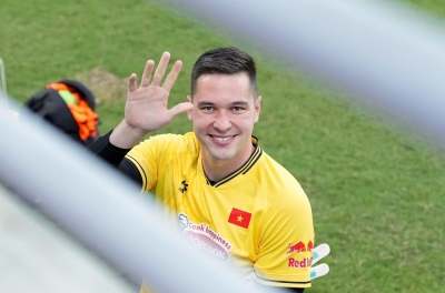 越南裔门将Filip Nguyễn在越南达成历史里程碑