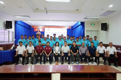 亚足联/越南足协C级教练员培训班圆满落幕