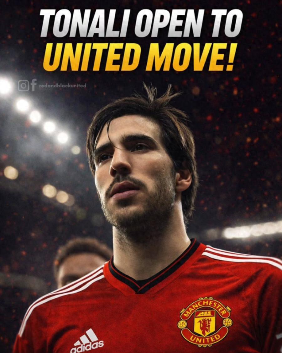 托纳利以1亿英镑转会曼联意愿披露！B费与卡塞米罗亦推荐一名球员，仅需3500万