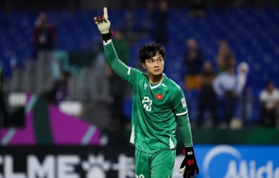 越南U23队一号门将职业生涯获得前所未有的荣誉