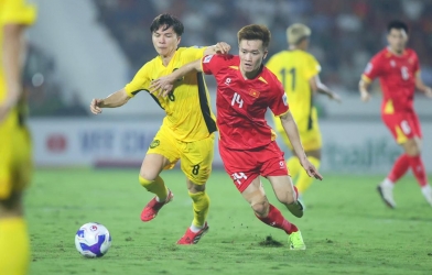 越南国家队头号球星在3-1战胜马来西亚后遭遇伤病问题